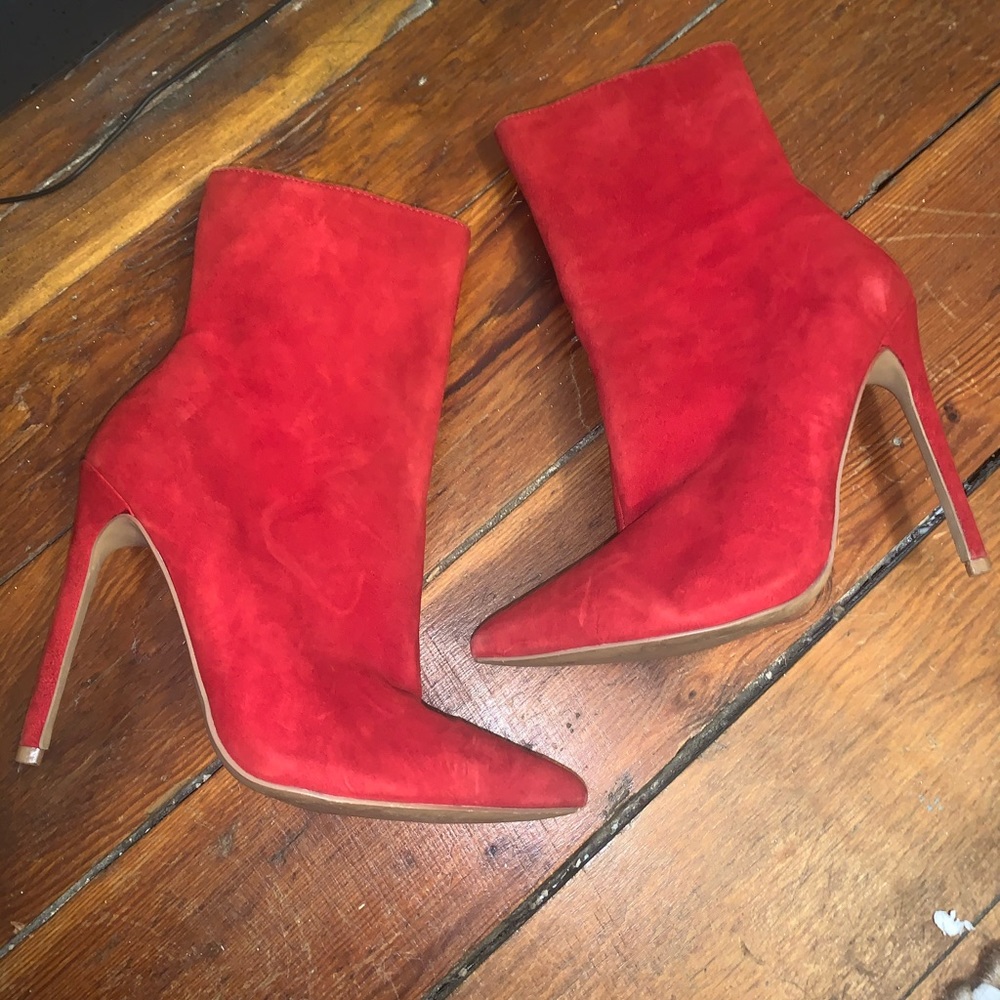 Red boots